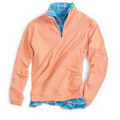 Peter Millar Perth Stretch Loop Terry Quarter Zip Pullover (Seasonal Fashion Colors)